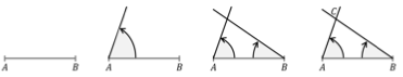 Mathématiques; Constructions de forme; CM1; Constructions de triangles