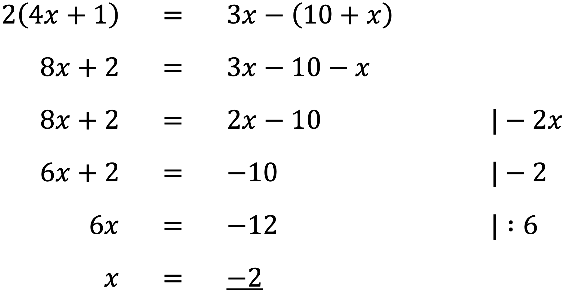 Mathématiques; Équations linéaires; 4e; Équations linéaires - transformer et résoudre