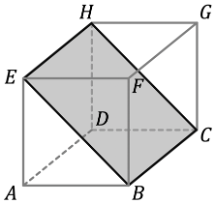 Mathématiques; Représenter l'espace; 3e; Coupes du cube : propriétés et méthode