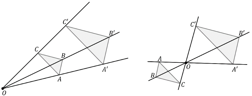 Mathématiques; Transformations géométriques; 6e; Homothétie : définition et propriétés