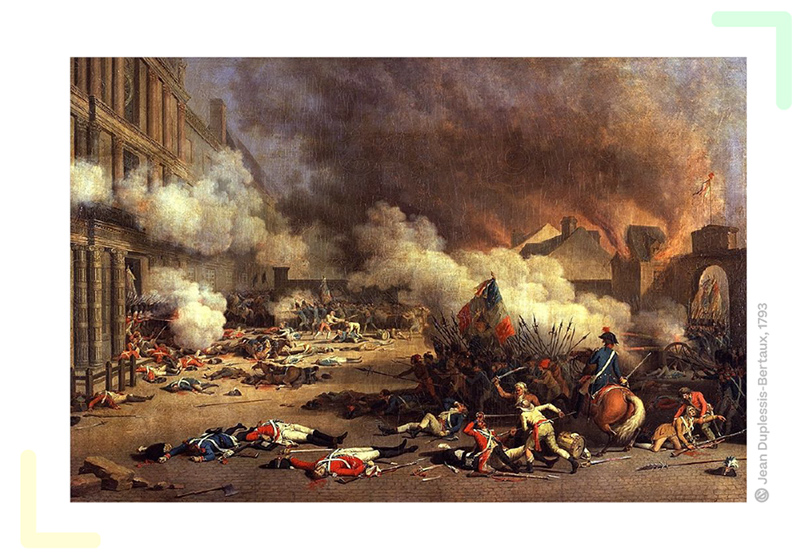 Histoire; L’Europe bouleversée par la Révolution française (1789-1815); 1re STMG; 10 août 1792 : chute de la monarchie et république révolutionnaire