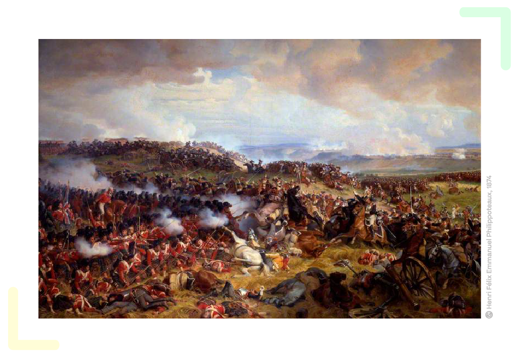 Histoire; L’Europe bouleversée par la Révolution française (1789-1815); 1re STMG; Puissances européennes contre Napoléon : la bataille de Waterloo