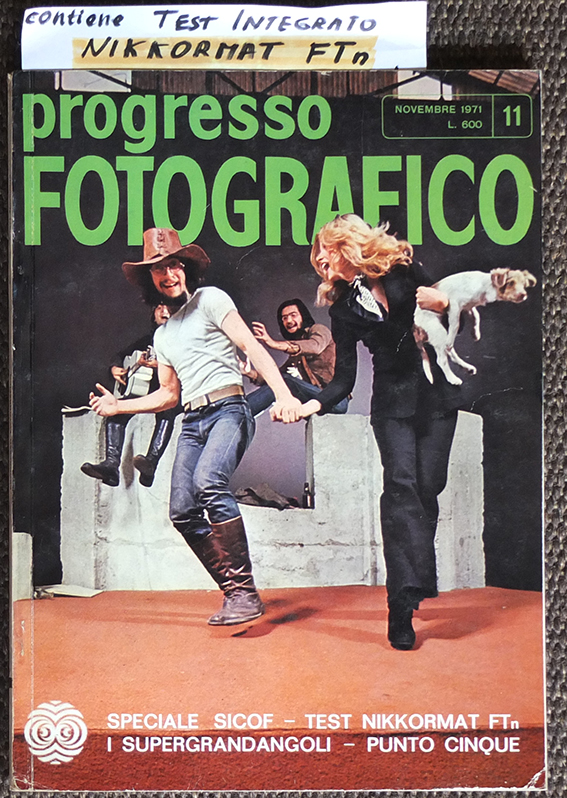 Progresso Fotografico Novembre 1971