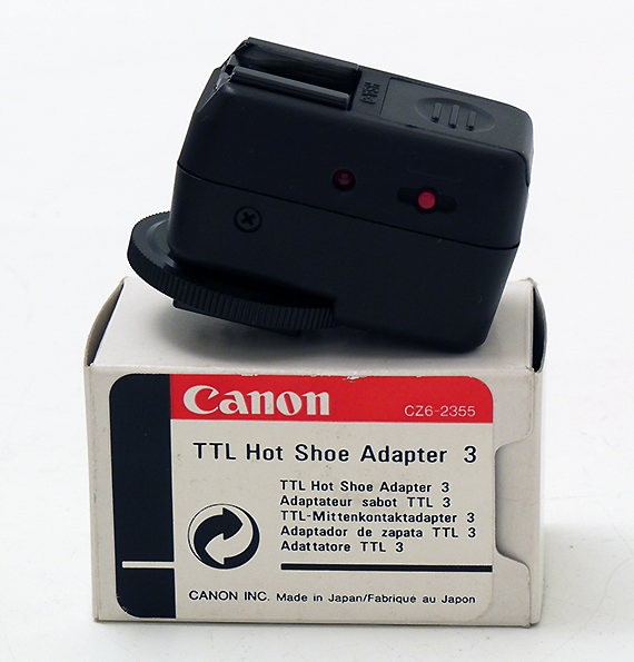 Canon EOS Slitta Flash TTL Hot Shoe Adapter 3