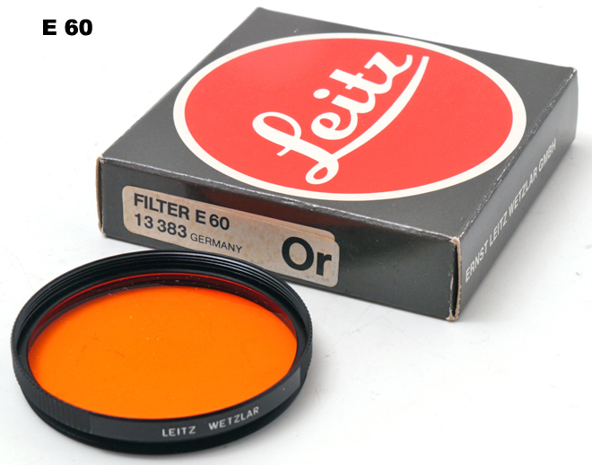 Leica R Filtro 60  Arancio