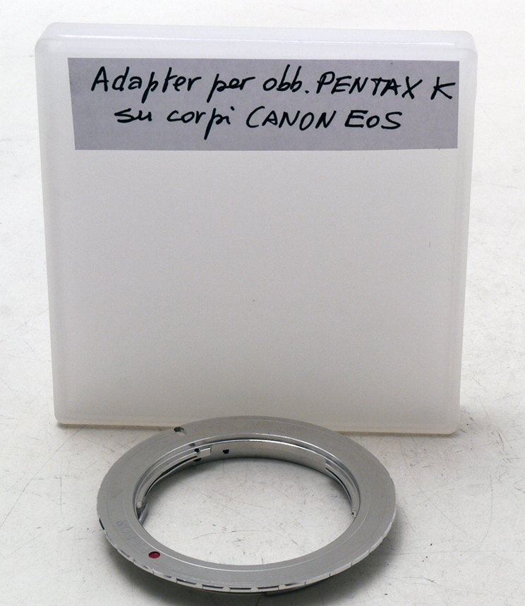 Canon EOS Adapter per obiettivi Pentax K