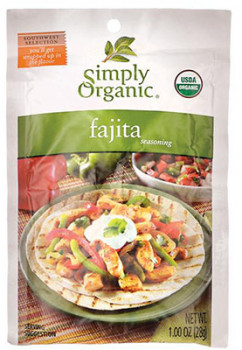 Simply Organic Fajita Seasoning (28g)