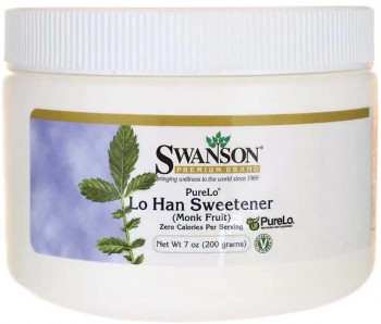 Swanson Purelo® Lo Han Sweetener, Monk Fruit (200g)