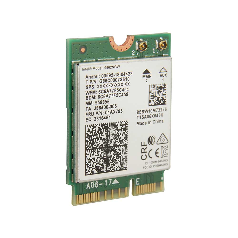 Intel 9462.NGWG.NV. WiFi 5 433Mb. M.2. BULK