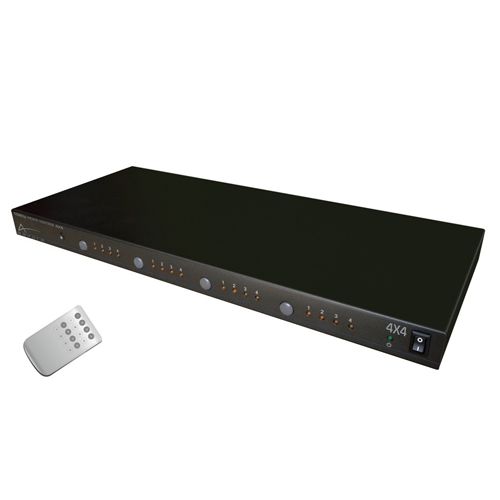 Matrix HDMI 4 entradas 4 salidas