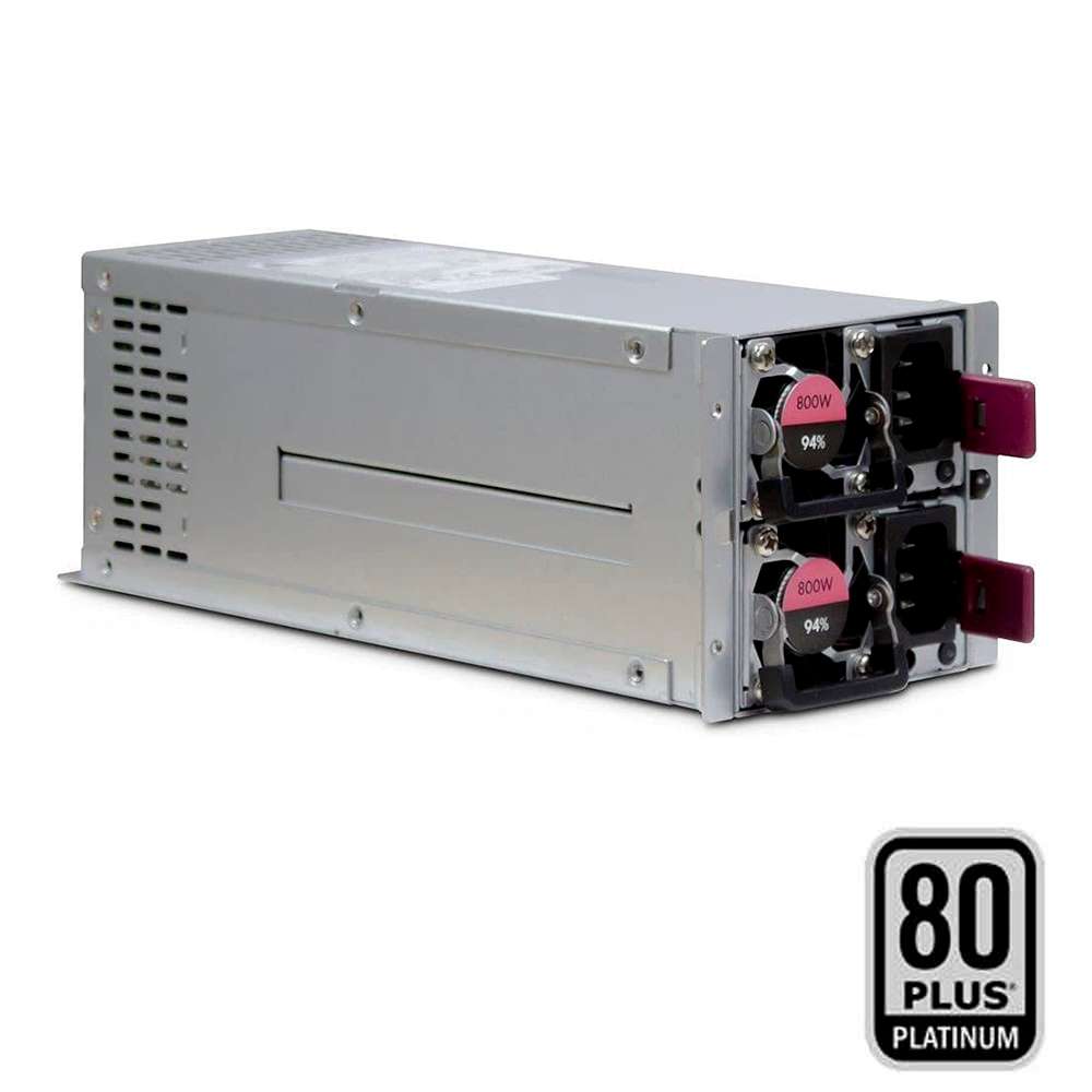 Fuente redundante ASPOWER 2U 800W 80Plus Platinum