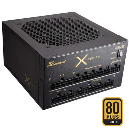 Seasonic X650W SemiFANLESS Gold. Modular - REFURBISHED