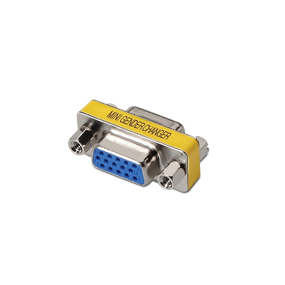 Adaptador SVGA. Tipo HDB15-Hembra / HDB15-Hembra.