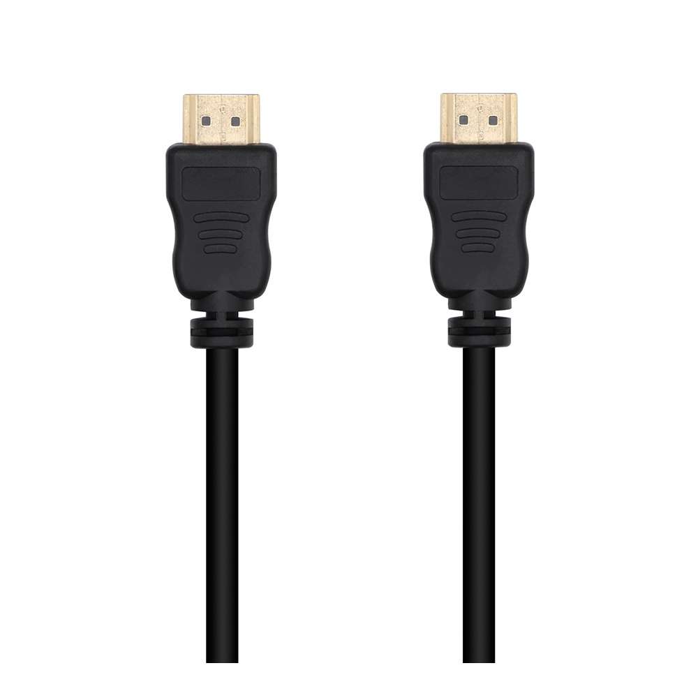 Cable HDMI V1.4 Alta Velocidad 14+1 CCS. A/M-A/M. Negro. 3m