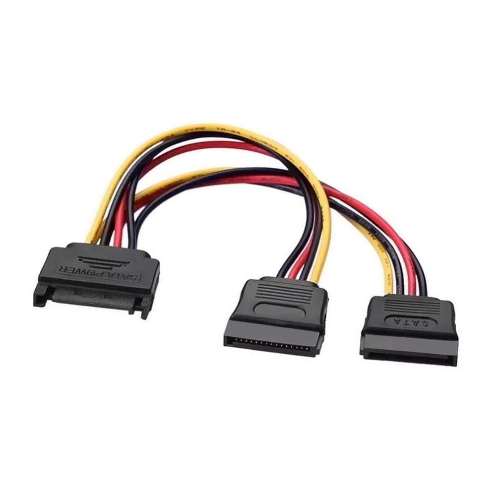 Cable ladrón SATA alimentación. 20cm.