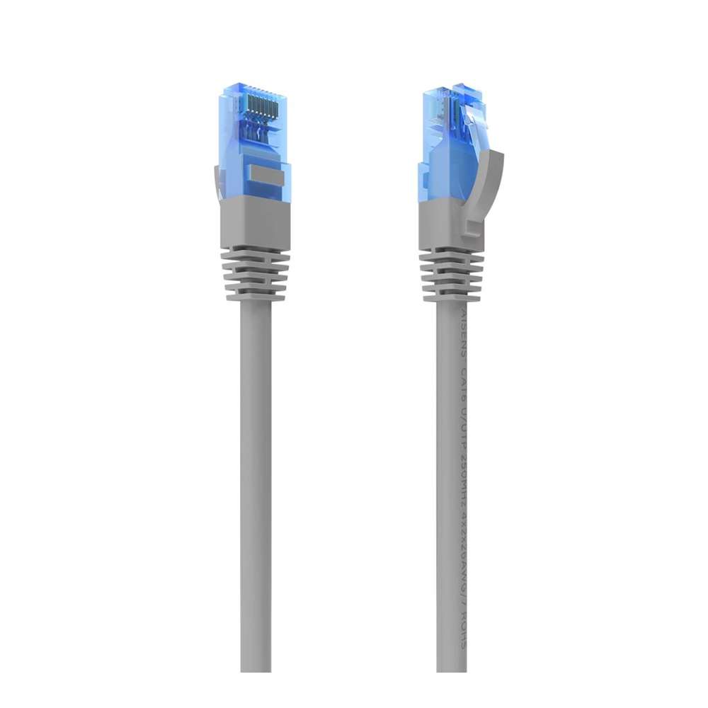 Cable de red RJ45 Cat.6 UTP AWG26 CCA. Gris. 30cm.