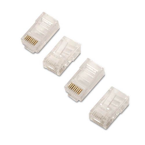 Conector RJ45 8 hilos Cat.5e AWG24 (10 Uds)
