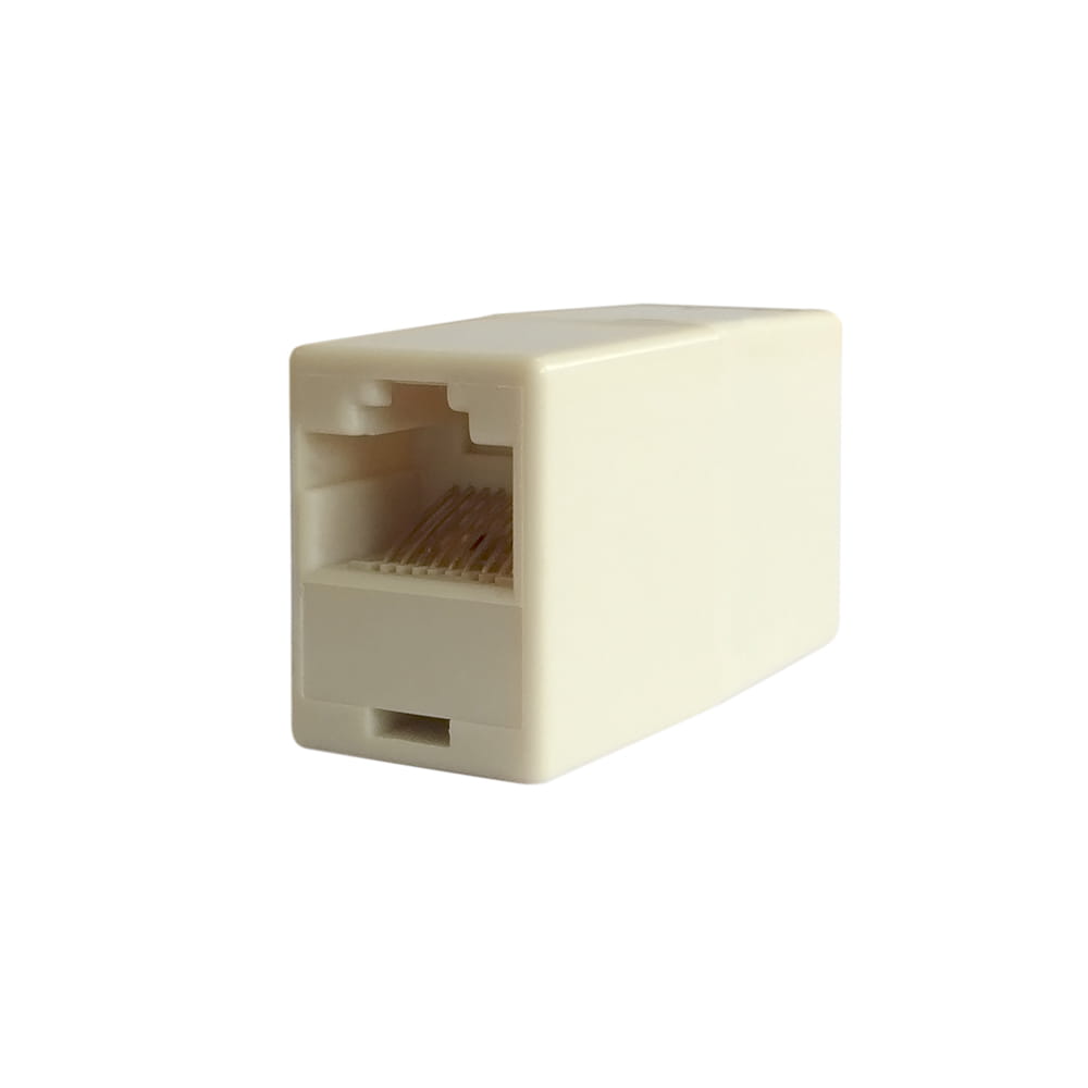 Empalme RJ45 Cat.5e UTP. Blanco.