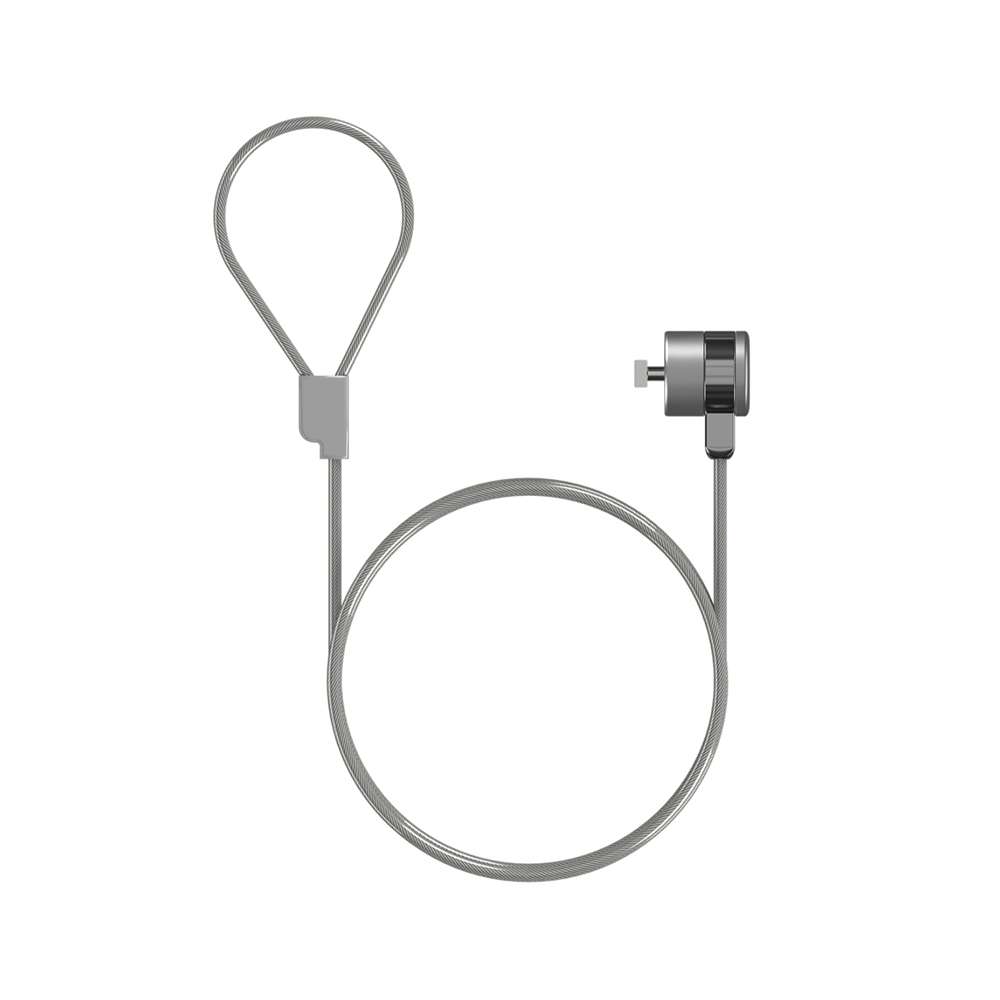 Aisens ASLK-D40K02-SL. Cable de Seguridad con Cerradura de Llave.