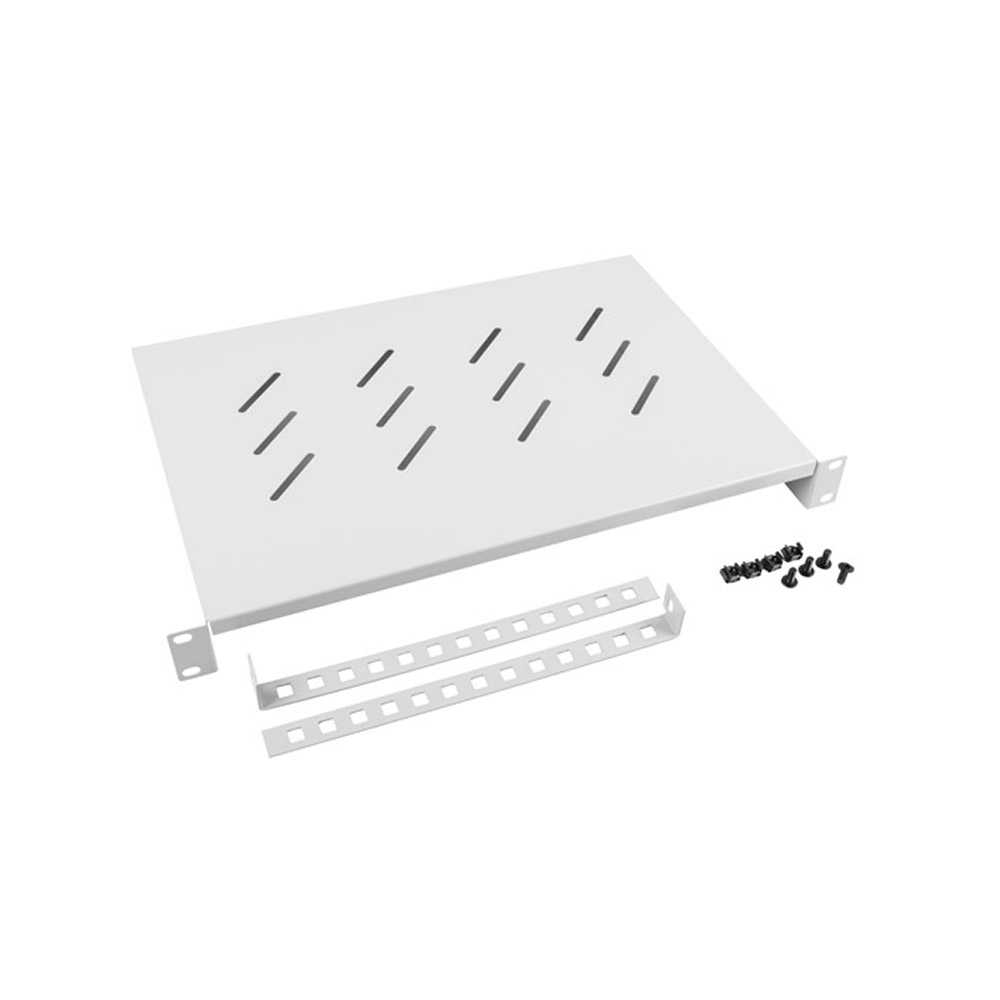 Lanberg AK-1004-S. Bandeja fija 1U 483x300mm hasta 25Kg