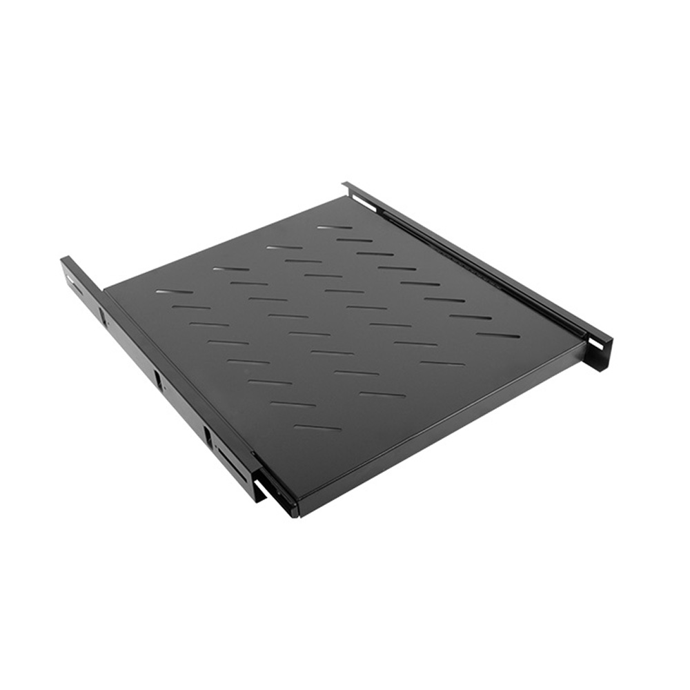 Lanberg AK-1007-B. Bandeja deslizante 1U 463x550mm hasta 60Kg