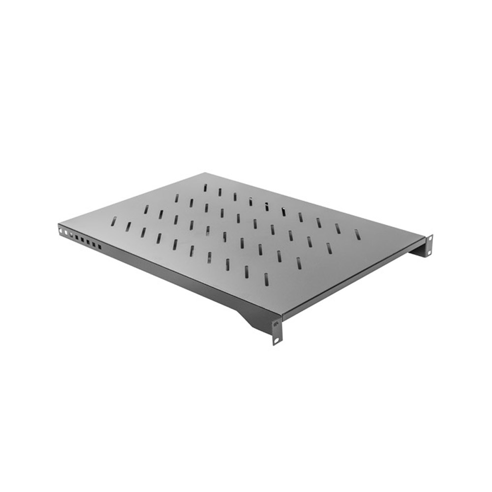 Lanberg AK-1010-B. Bandeja fija 1U 483x750mm hasta 15Kg
