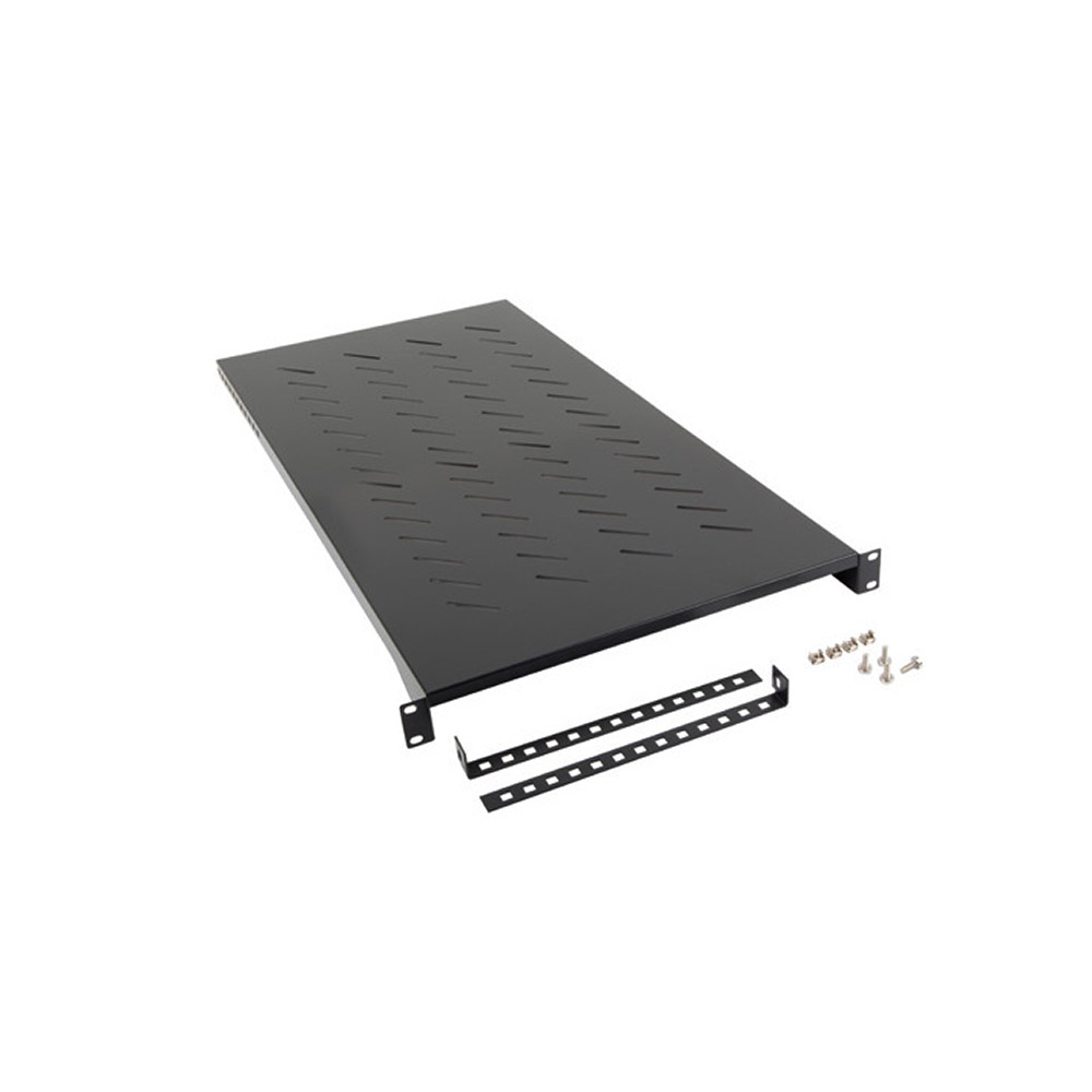 Lanberg AK-1013-B. Bandeja fija 1U 483x900mm hasta 25Kg