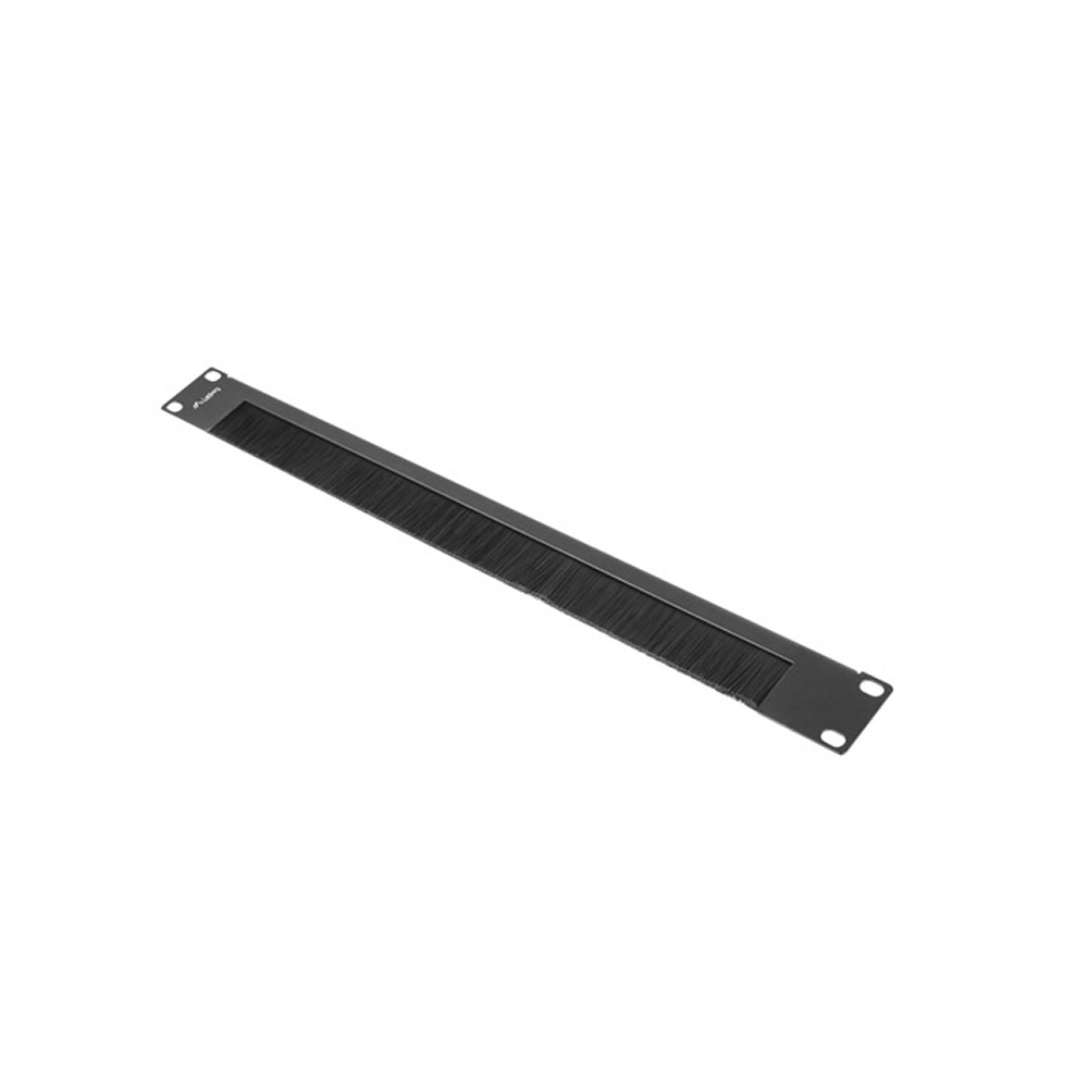 Lanberg AK-1103-B. Panel cepillo para entrada cable 19" 1U