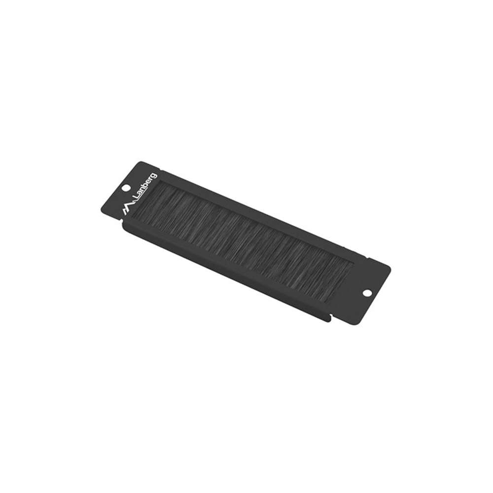 Lanberg AK-1104-B. Panel cepillo para entrada cable 10"