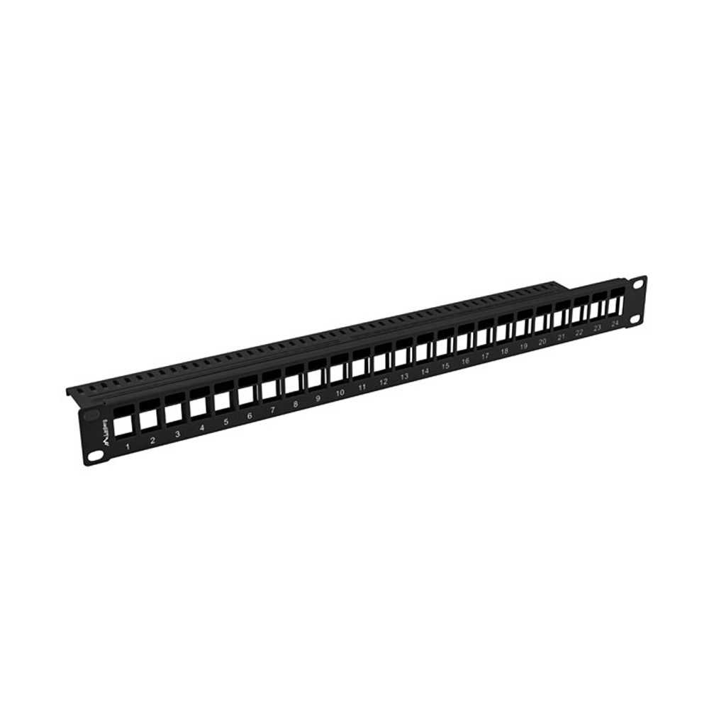 Lanberg PPKS-1024-B. Patch Panel 24 puertos 1U 19"