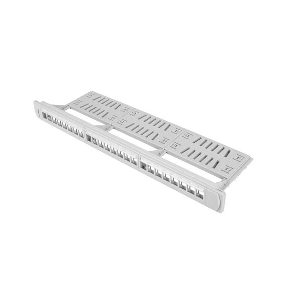 Lanberg PPKS-1124-S. Patch Panel 24 puertos 1U 19"