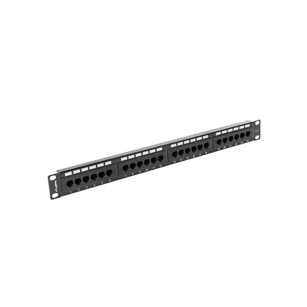 Lanberg PPU6-1024-B. Patch Panel 24 puertos 1U 19" Cat. 6
