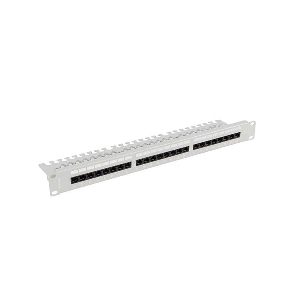 Lanberg PPU6-1124-S. Patch Panel 24 puertos 1U 19" Cat. 6