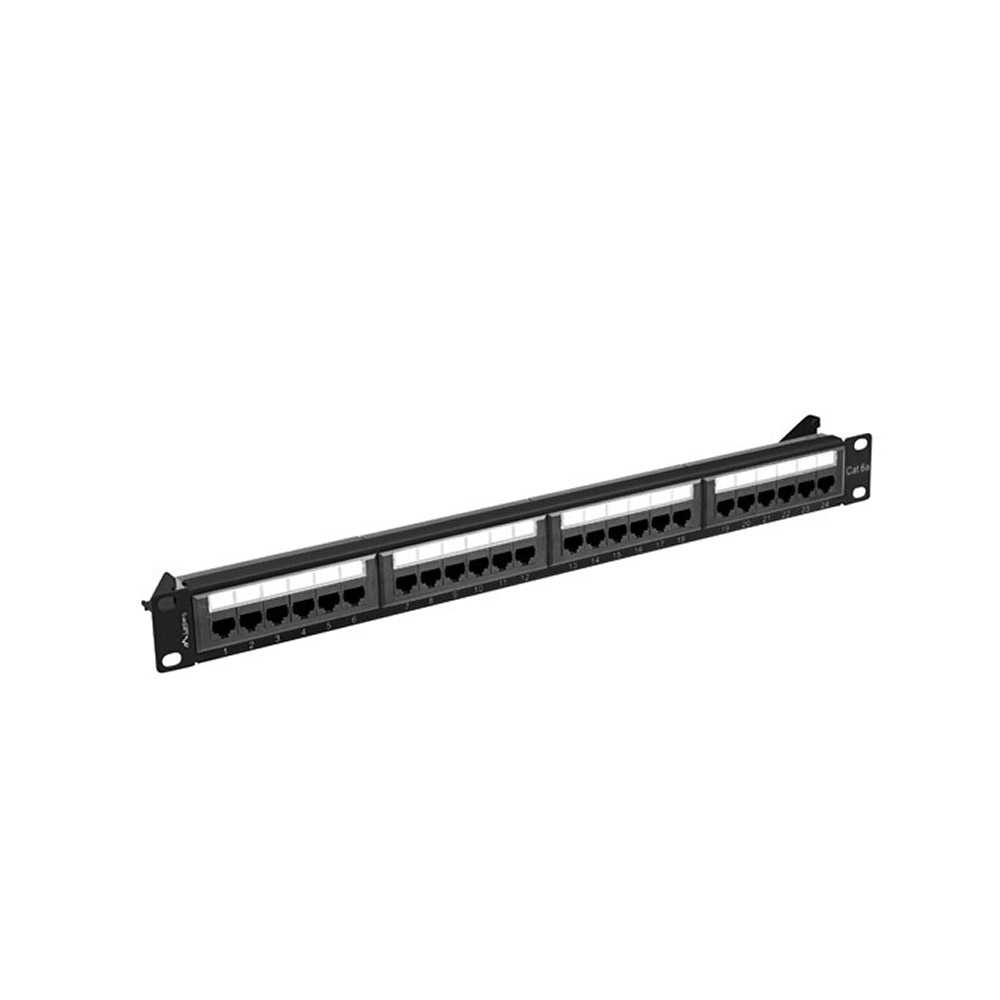 Lanberg PPUA-1024-B. Patch Panel 24 puertos 1U 19" Cat. 6A