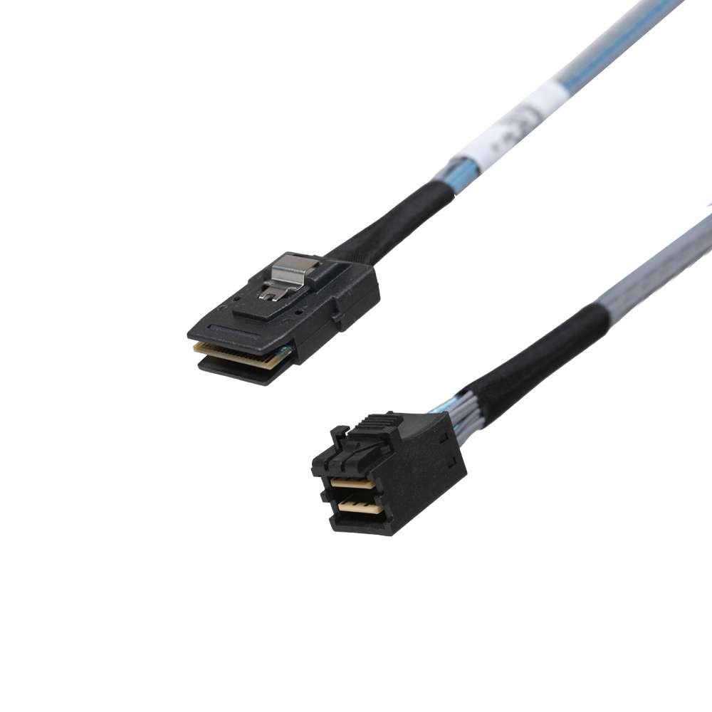 Cable MiniSAS HD SFF-8643 to MiniSAS SFF-8087, 80cm