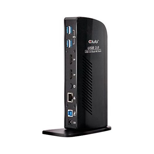 SenseVision USB 3.0 -> 2x DisplayPort 4K 60Hz. Docking Station.