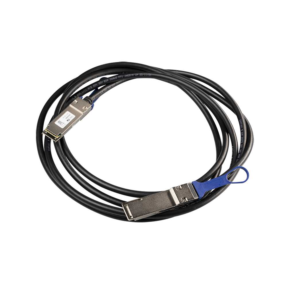 Mikrotik XQ+DA0003. Cable InfiniBand 100GbE. QSFP28 a QSFP28. 3m.