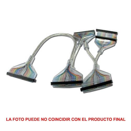 Cable Redondo SCSI U320 5 conectores SILVER