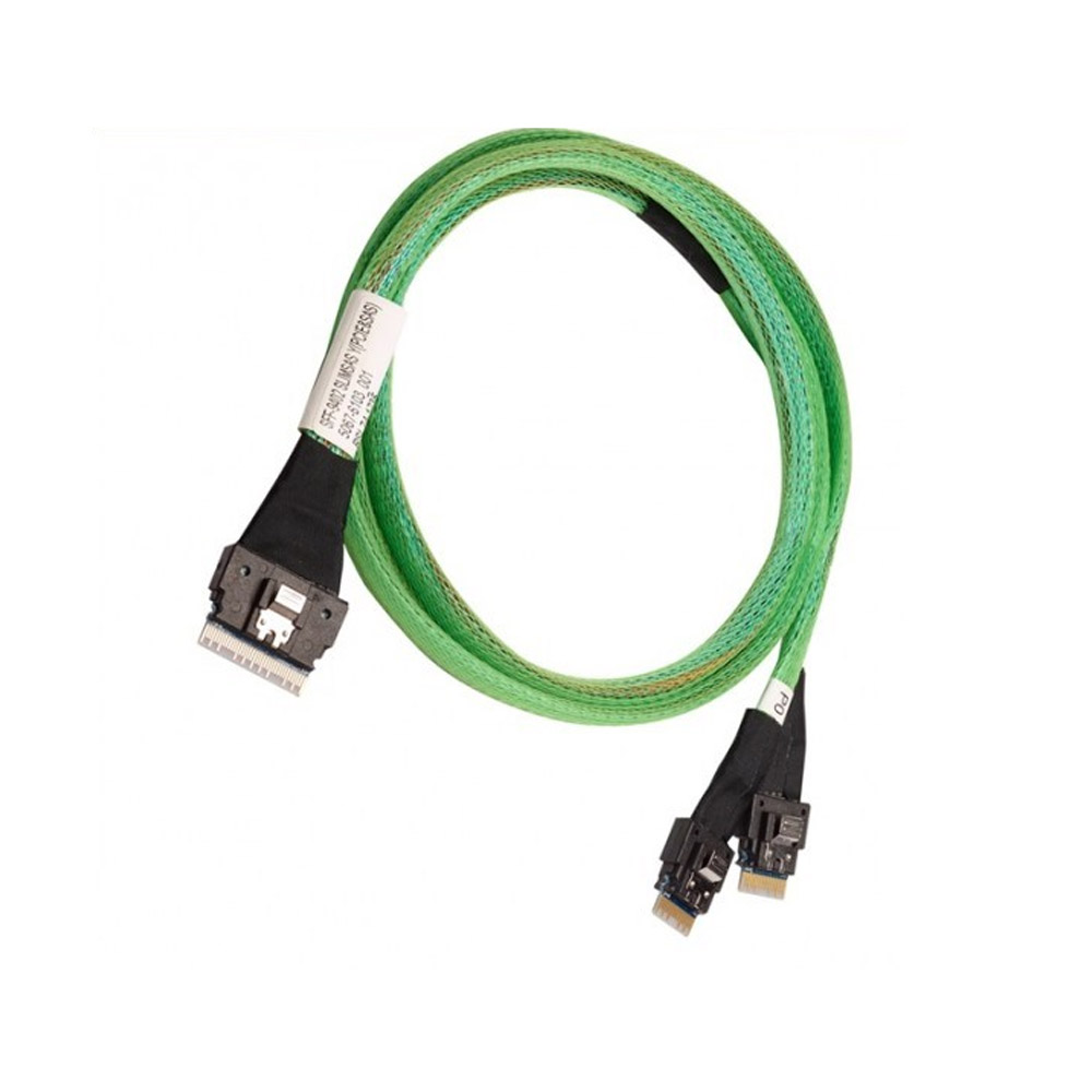 Broadcom 05-60004-00. Cable Slim SAS SFF-8654 a 2x4 Slim SAS SFF-8654. 1 m.