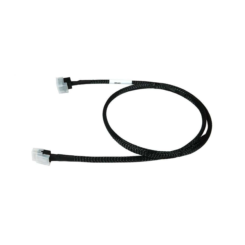 Cable Slim SAS SFF-8654 4i a Mini SAS HD x4 SFF-8643. 80cm.