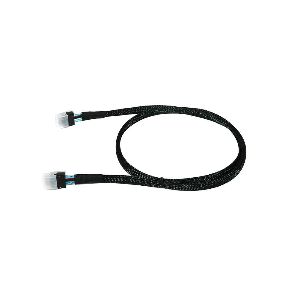 Cable Slim SAS x4 SFF-8654. 80cm.