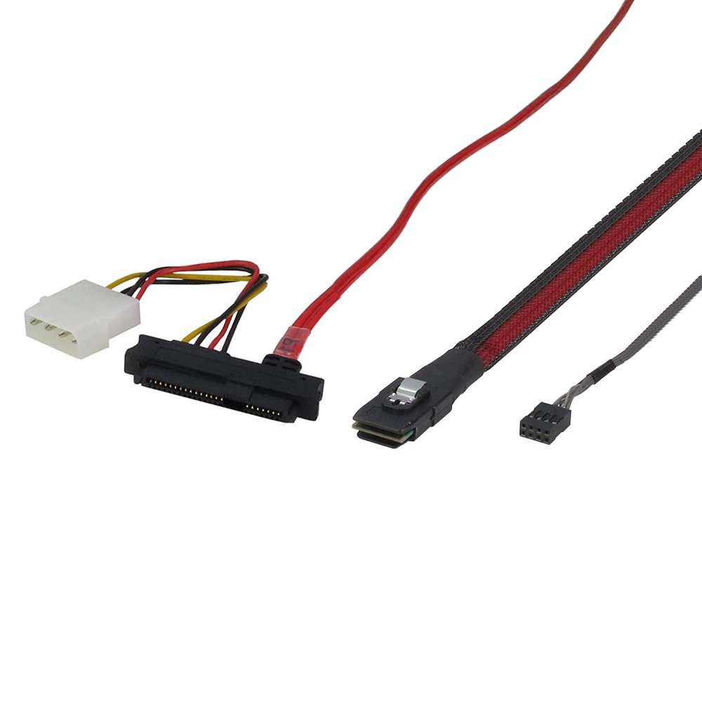 Cable SAS SFF-8087 a 4x SATA SFF-8482. 0.5m.