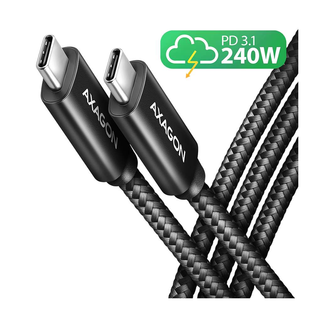 Axagon BUCM2-CM30AB. Cable USB C Macho/Macho. 3m.