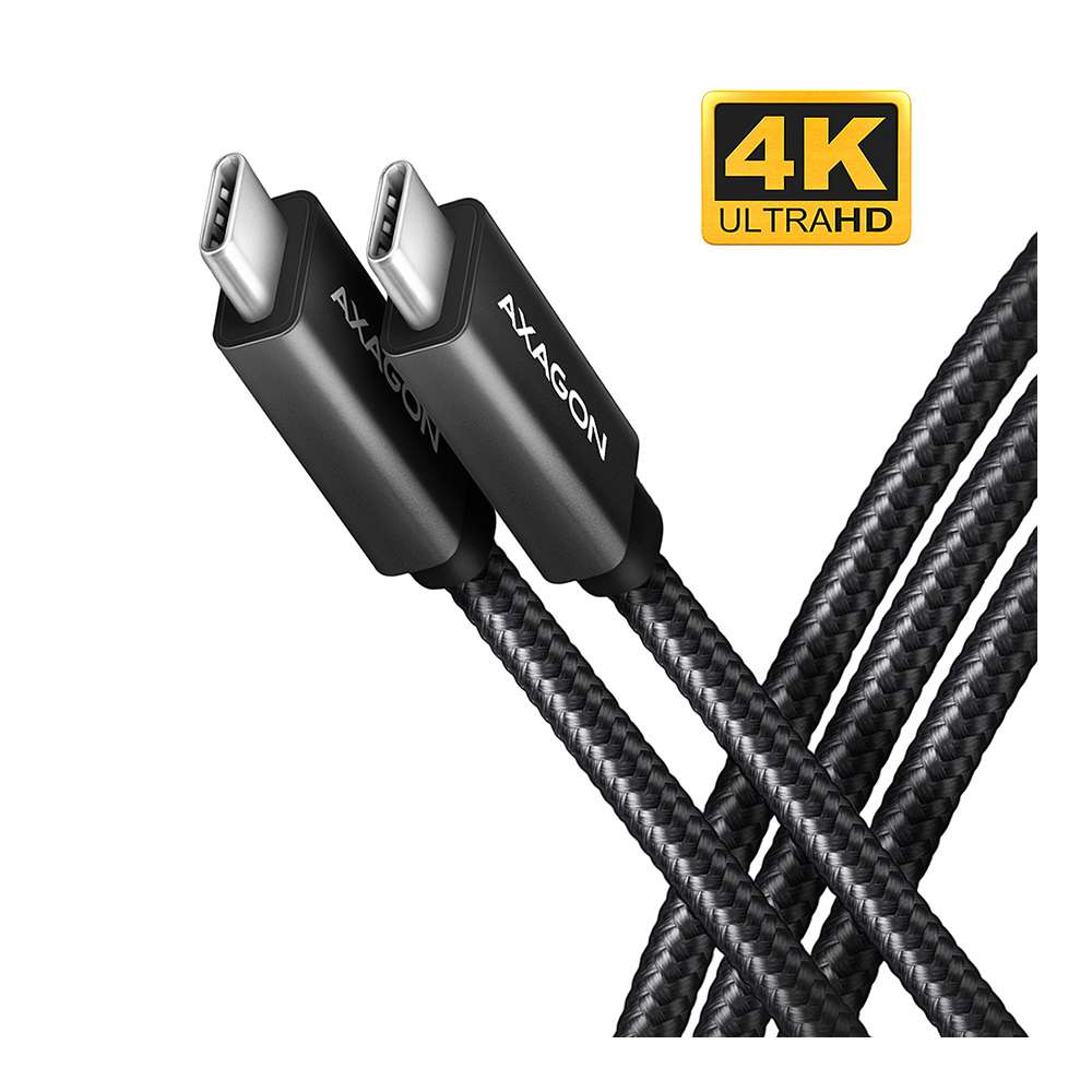 Axagon BUCM32-CM10AB. Cable USB C Macho/Macho. 1m.