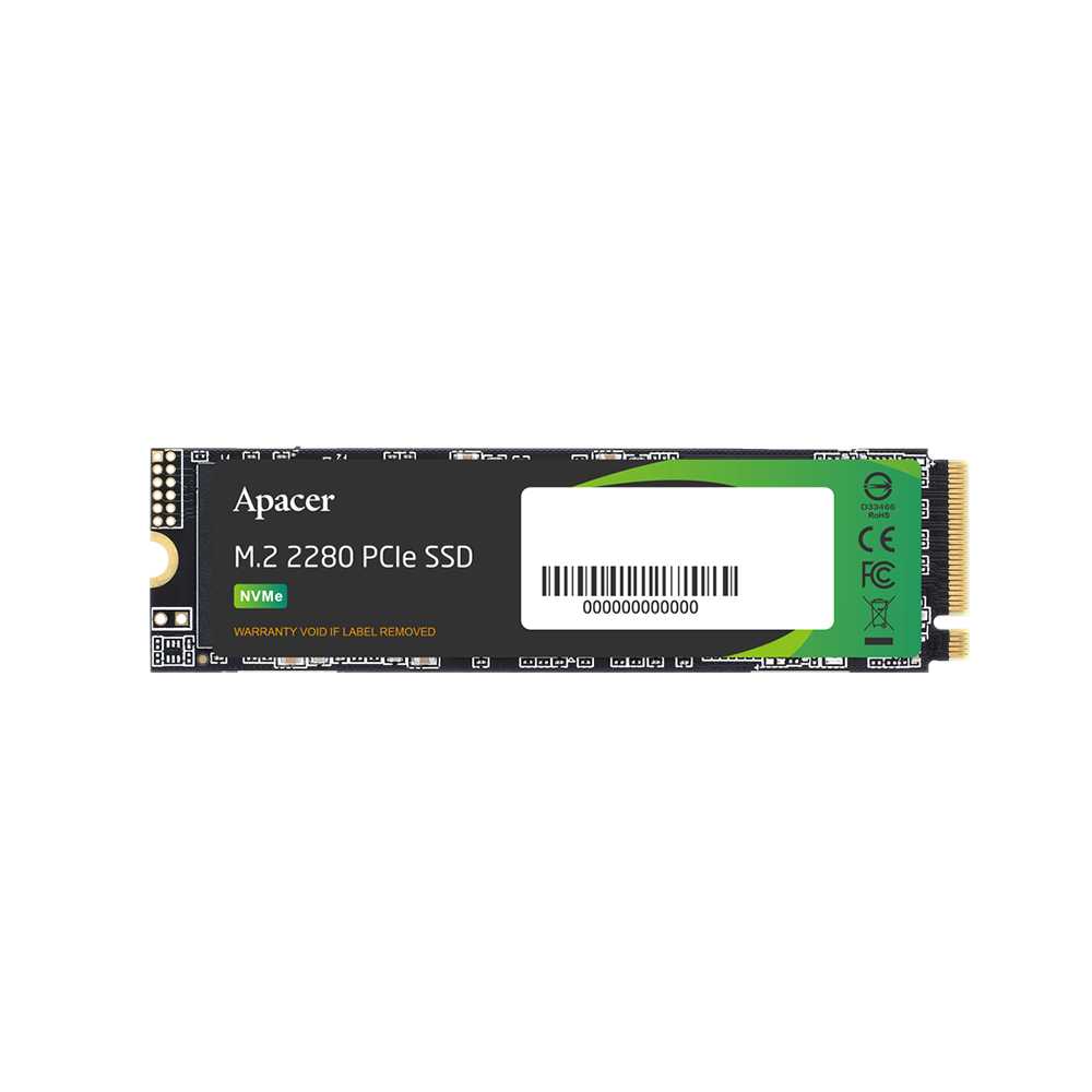 SSD 512Gb Apacer AS2280P4X NVMe M.2 Type 2280
