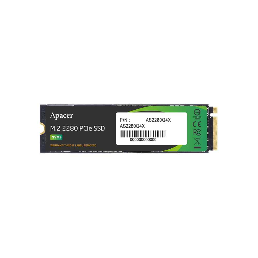 SSD 512Gb Apacer AS2280Q4X NVMe M.2 Type 2280