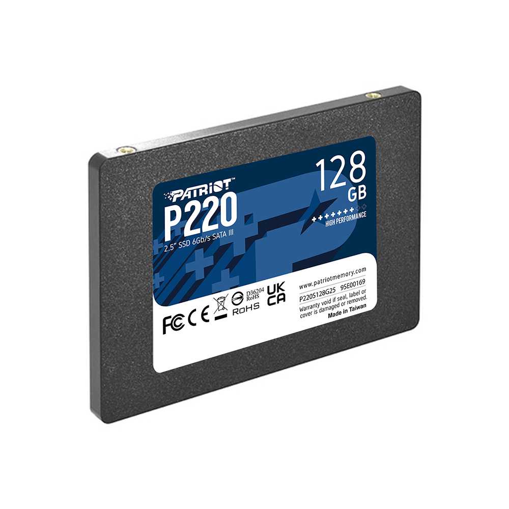 SSD 128GB Patriot P220 2.5 SATA3