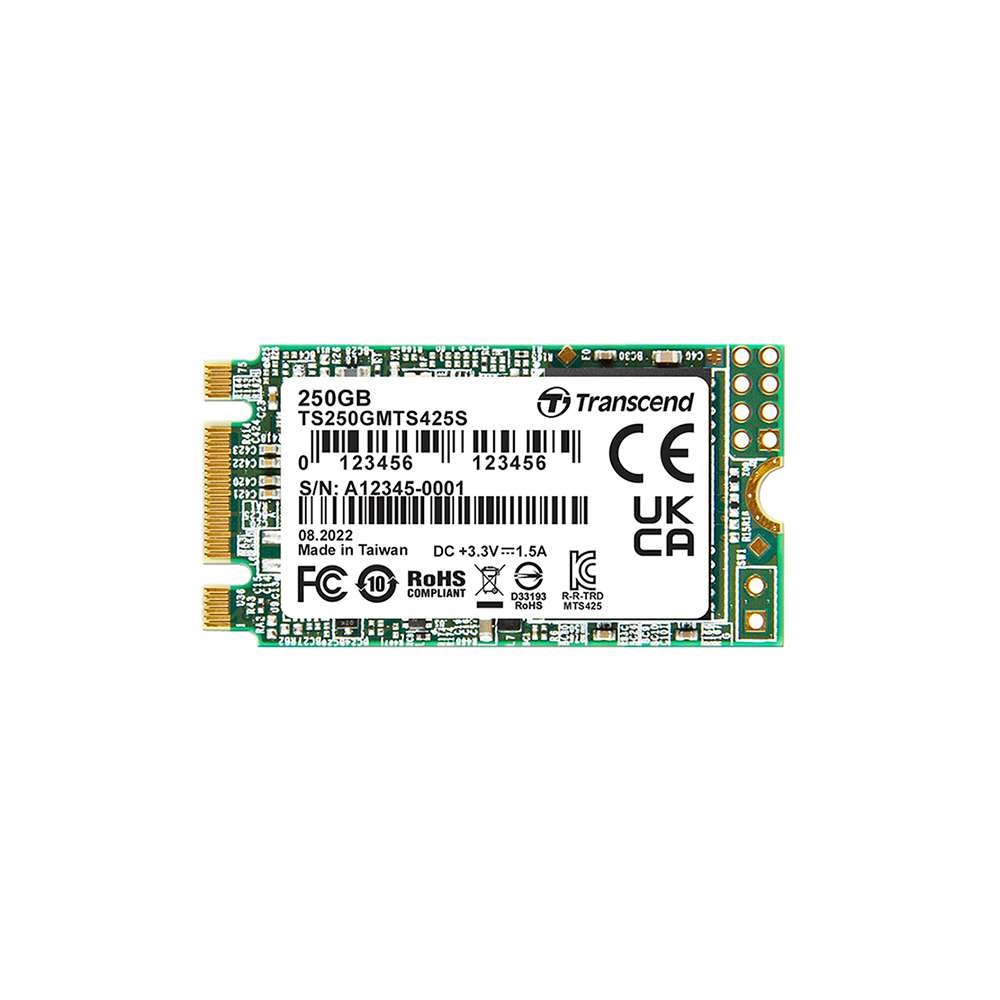 SSD 250Gb Transcend MTS425S SATAIII M.2 Type 2242