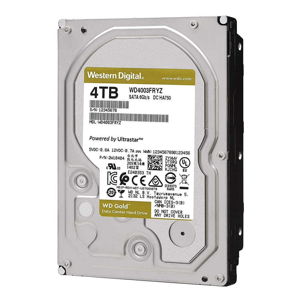 HDD 4Tb Western Digital Gold 3.5 SATA3 7200rpm