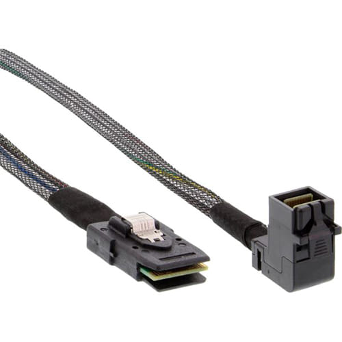 Cable Mini-SAS HD SFF-8643 a Mini-SAS SFF-8087 con Sideband. 1m. (27629B)